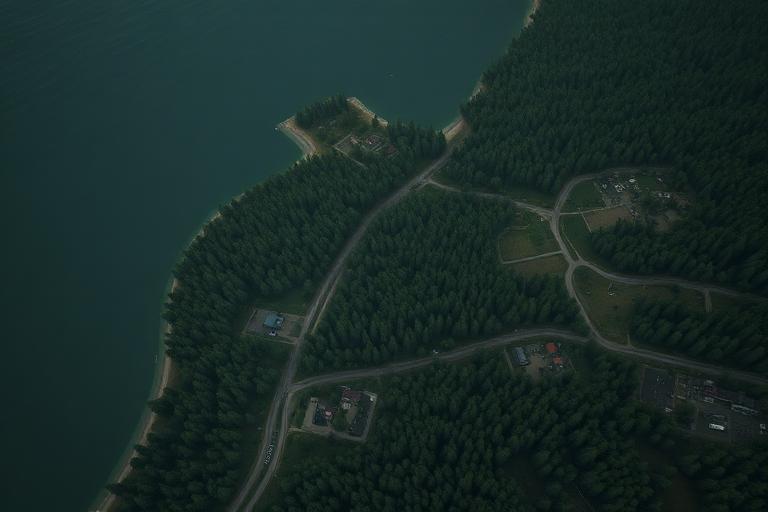 Vue de la carte Chernarus+ de DayZ