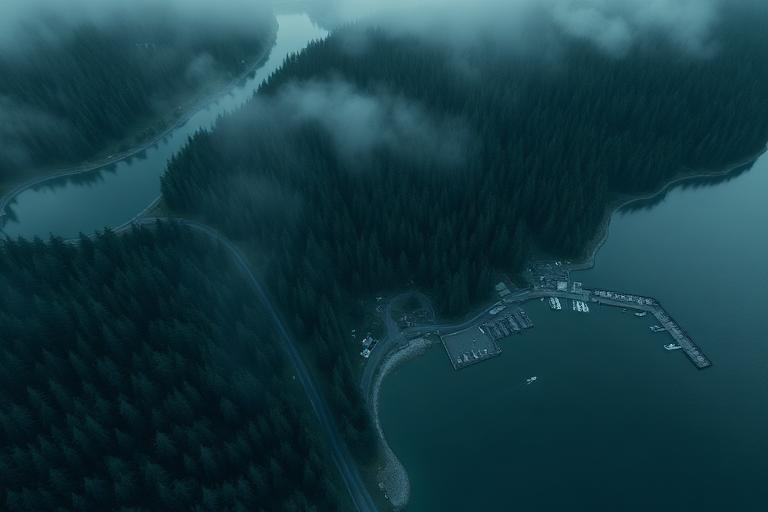 Vue de la carte PNW de DayZ